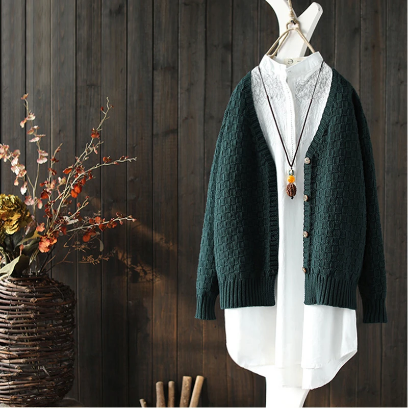 

Cardigan Women Long Sleeve Knitted Sweater Cardigan Autumn Winter Womens Sweaters 2019 Jersey Mujer Invierno 4.6