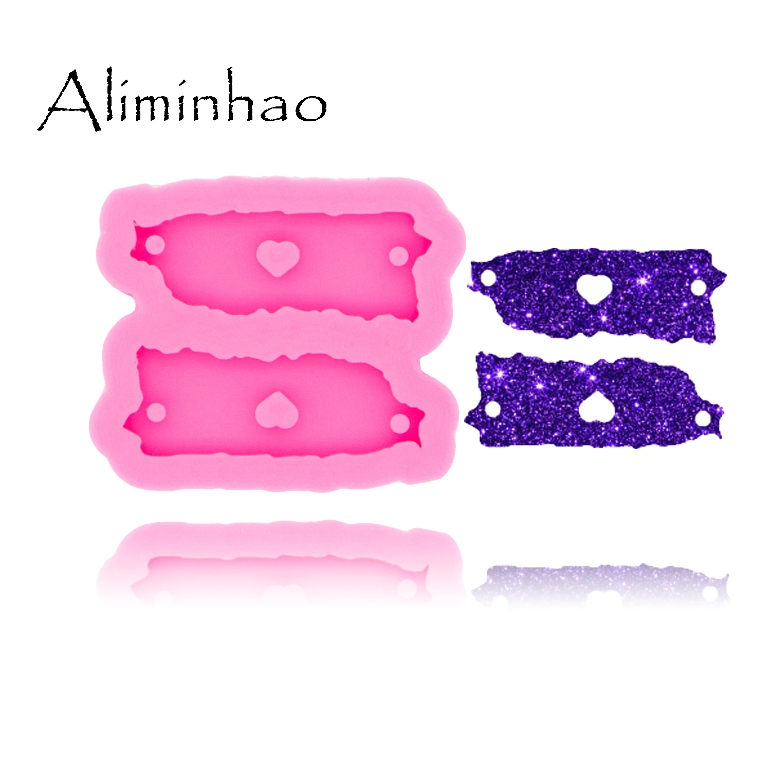 DY0402 Shiny Kikker Mold Diy Sleutelhanger Sieraden Epoxy Mould Silicon Hars Crafting Sleutelhanger Siliconen Mallen Mallen|Kleimallen|   - AliExpress