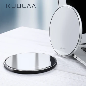 

KUULAA 10W Qi Wireless Charger For iPhone X/XS Max XR 8 Plus Mirror Wireless Charging Pad For Samsung S9 S10+ Note 9 8