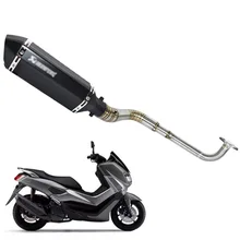 Для YAMAHA NMAX 155 NMAX155 NMAX 125 NMAX125- полная система выхлопа и выхлопной системы s с выхлопом