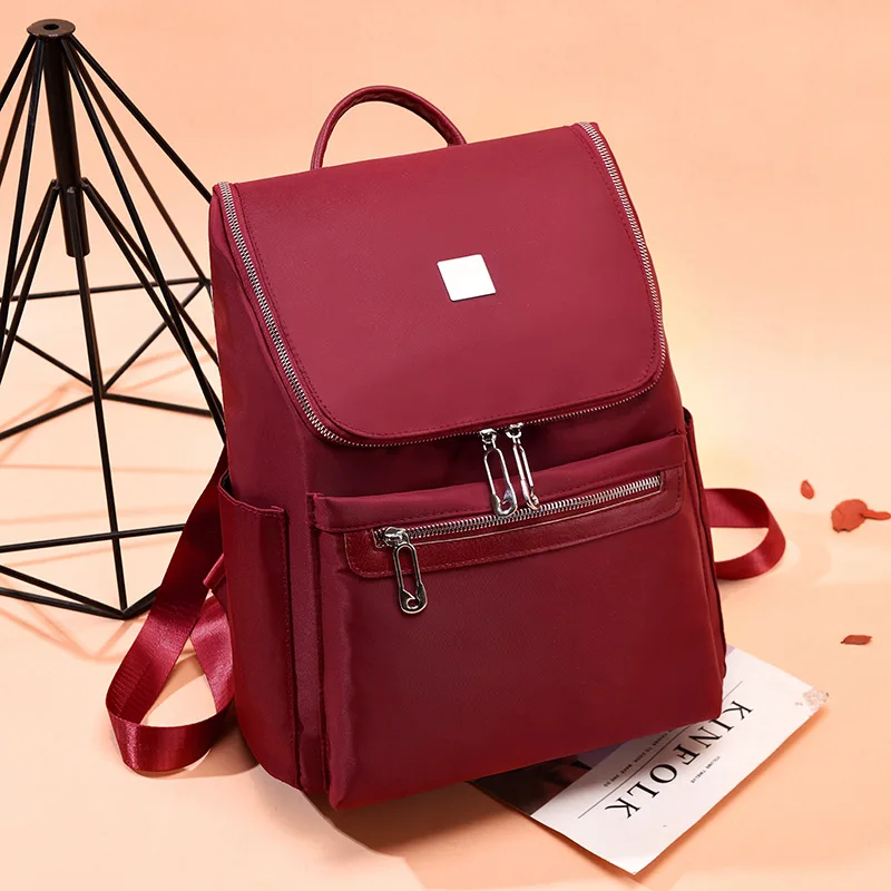 

Shoulder WOMEN'S Bag Fashion Oxford Cloth Bag Simple Large Capacity Portable Travel Bag Versatile Schoolbag