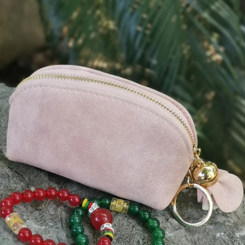 

Women Leather Small Mini Wallet Holder Female Wallet Case Clutch Carte Porte Card Key Money Bag Zip Coin Purse Holder