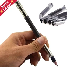 2 шт./лот карандаш для рисования расширитель устройство удлинение бар карандаш удлиненный карбоновые стержни клип эскиз искусство