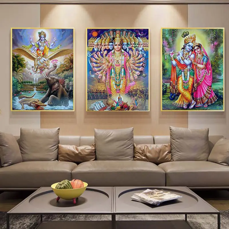 World Of Buddha Canvas Art Print for Wall Decor Painting 