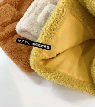 

2-7 Years Baby Girl Wool Vest Coats Toddler Outwear Baby Clothes 2019 Autumn Winter New Baby Cute Waistcoats Kids Wool Jackets