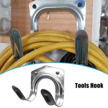 

5/10/20pcs Tool Hooks Heavy Duty High Load Bearing Wall Mounted Hooks Cable Water Hose Bracket for Warehouse Garage JS23