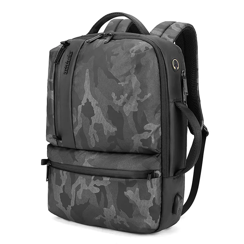 

The new 2020 male shoulder bag multifunctional laptop business casual bag camouflage waterproof outdoor student bag travel bag