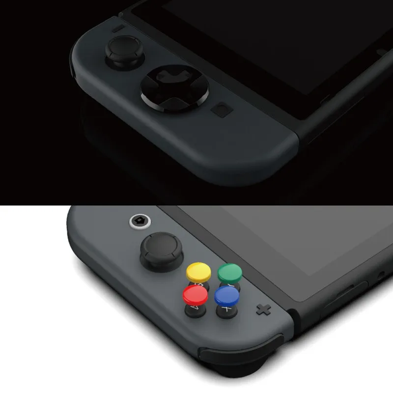 Набор цветных кнопок для большого пальца nintendo Switch Joy-Con Джойстик контроллер