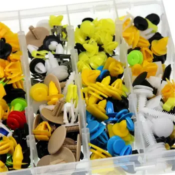 

510pcs Auto Car Body Plastic Push Pin Rivet Fasteners Trim Panel Moulding Clips Brand New And High Quality