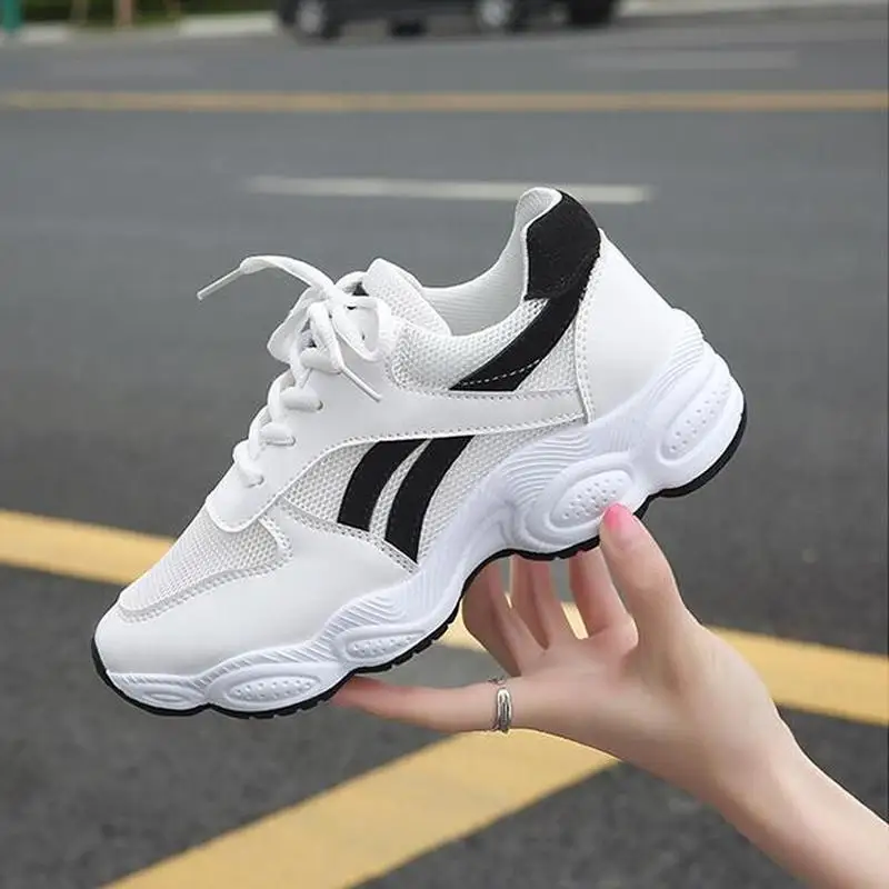 Женская обувь, женские кроссовки, прогулочные, vapormax bona, дышащие, увеличивающие рост, Размеры 35-40, zapatos de mujer qw-43