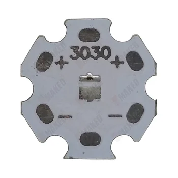 

20mm LED PCB for 3030 chips, aluminum plate base, heat sink, DIY led light