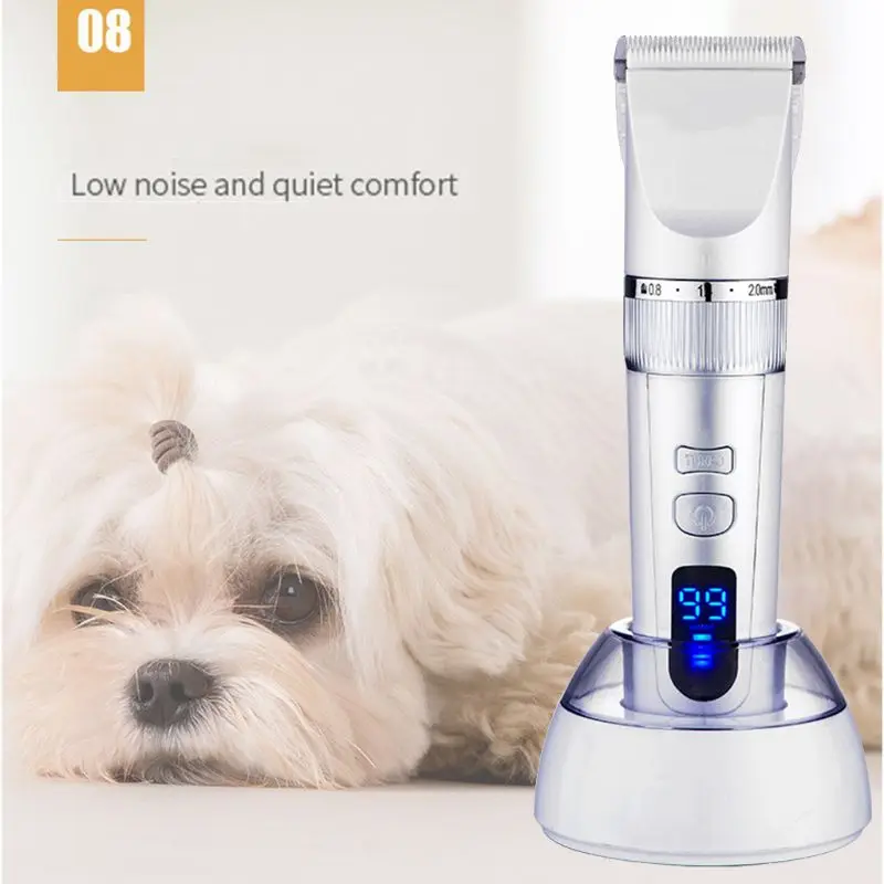 quiet dog clippers cordless