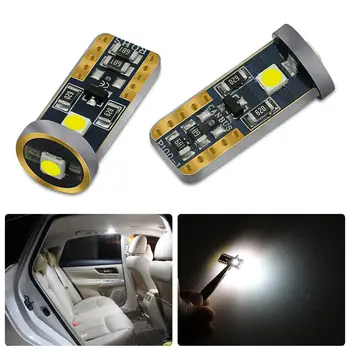 

6pcs Super Bright Car LED Reading Light T10 2835 Parking Bulb Signal Lamp for BMW X5 E46 E90 E60 E39 F10 F20 F30 E36 E87 E70 E34