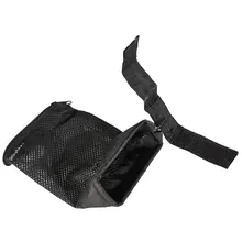 

Brass Catcher Nylon Mesh Collector Zipper Opening And Closing Portable Storage Bag With Strap Design