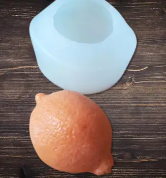 

3D Fruit Lemon Silicone Mold Mousse Chocolate Fondant Moulds DIY Kitchen Handmade Baking Dessert Pastry Cake Decorating Tools