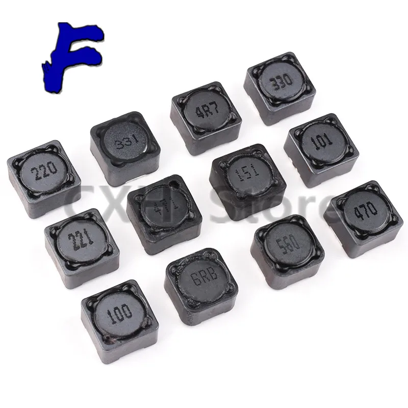 10PCS CDRH127 CD127 10 /15/ 22 / 33 47 68 UH 12*12*7 SMD Power inductor 1mh 2R2 3R3 4R7 6R8 Chip Inductor 100UH 101 | Обустройство