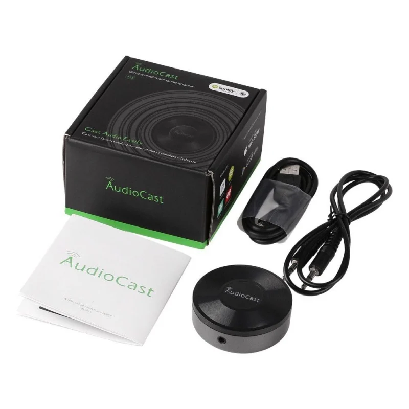 Беспроводной музыкальный стример Wi-Fi Muisc приемник аудио музыка к акустической системе многокомнатный поток Audiocast DLNA Airplay адаптер