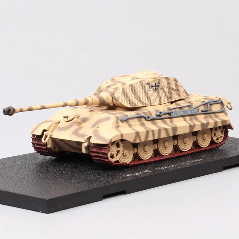 1/72 весы Atlas WW2 Royal King Tiger Ausf Танк Diecasts& Toy военный транспорт модели автомобилей Хобби Подарки Нормандия Курск Budapest