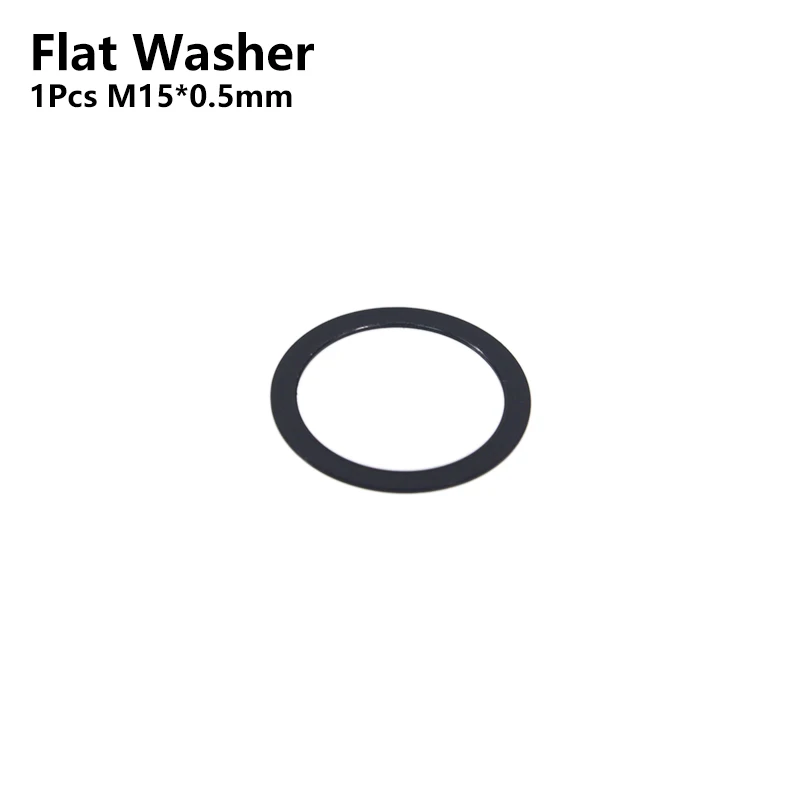 Bicycle Thru Axle Precision Washers - M12 Flat & Conical Collection