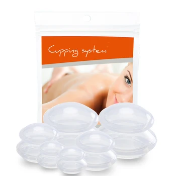 

Silicone Vacuum Cupping Ventosas Massage Body Cups Ventouse Anti Cellulite Weight Loss Cupping Apparatus Blue/Purple/Transparent
