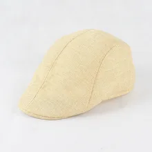 Новинка, весенне-осенняя мужская шапка Forward, британский льняной берет художника, Женский Повседневный хипстерский мужской головной убор, берет Femme