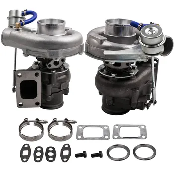 

x2 UNIVERSAL Supercharger T3/T4 T04E HYBRID TURBO CHARGER 2.5" VBAND WITH INTERNAL WASTEGATE Turbine