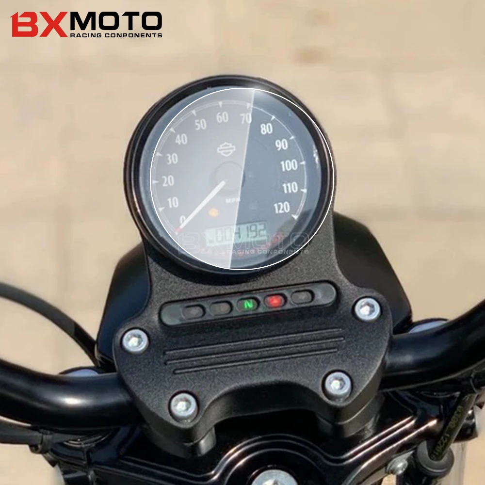 Пленка наклейка на мотоцикл со спидометром защита экрана от царапин для Harley Davidson XL883 XL1200 XL 883 1200|Накладки и