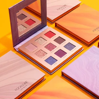 

FOCALLURE Charming Eye Shadow 9 Color Palette Make up Palette Matte Shimmer Pigmented Eyeshadow Palette