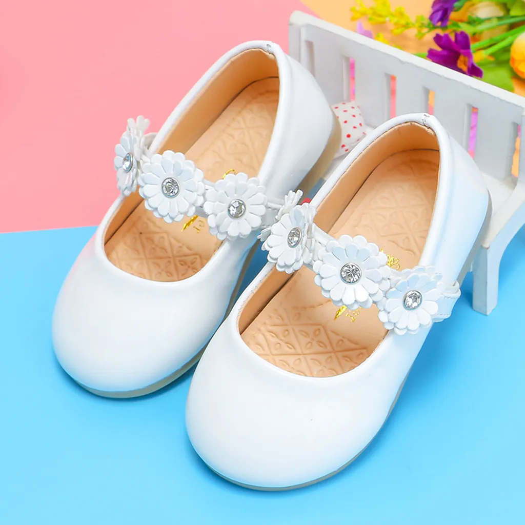 

Spring Autumn Girls Dress Shoes Girl Princess Soft Leather Shoes Children Dressing Casual Shoes Sneakers Kids Student Shoe Flats