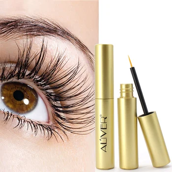 

5ML Eyelash Growth Serum Enhancer Thick Essence Curling Eyebrow Fuller Liquid with Brush Eye Lashes Regrowth Lengthening
