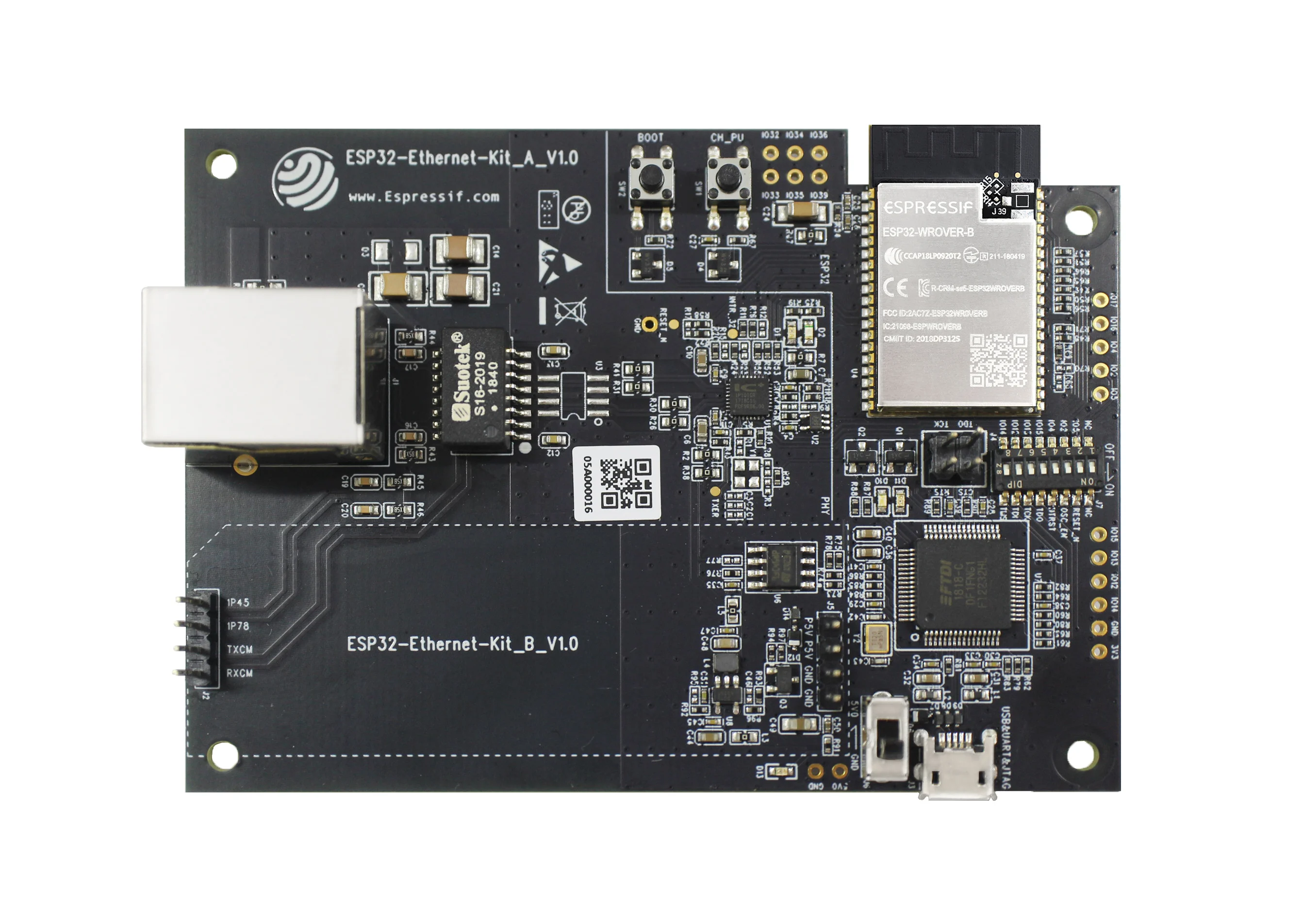 ESP32-Ethernet-Kit(Ethernet-макетная плата Wi-Fi