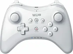 Nintendo Wii U Original Pro Controller/Gamepad IN White/Black