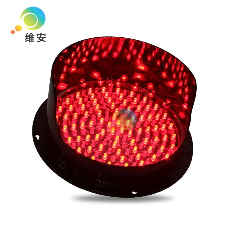 DC12V DC24V 200mm Diameter High Brightness Mix Red Green LED Traffic Light Parts
