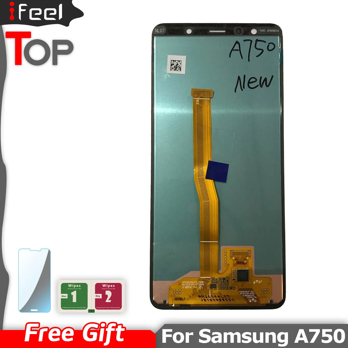 ЖК экран Super AMOLED 6 0 дюйма для Samsung Galaxy A7 2018 SM A750F A750 дисплей с сенсорным экраном и