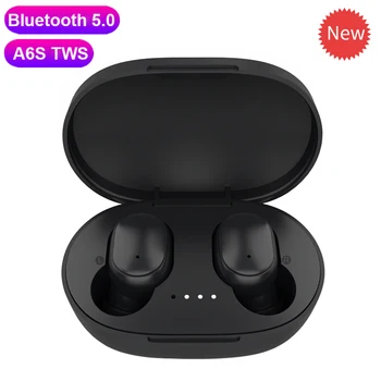 ワイヤレスイヤホンbluetooth twsステレオノイズキャンセルヘッドフォンワイヤレスヘッドセットとマイクのためのairdotsドロップシッピング