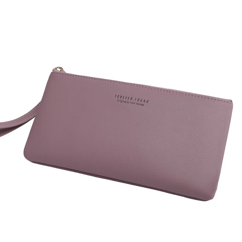 Женский кошелек, длинный модный клатч на молнии, ручная сумка, новая сумка для мобильного телефона, держатель для карт, кошелек для монет, тонкий кошелек, BAG021 - Цвет: 3