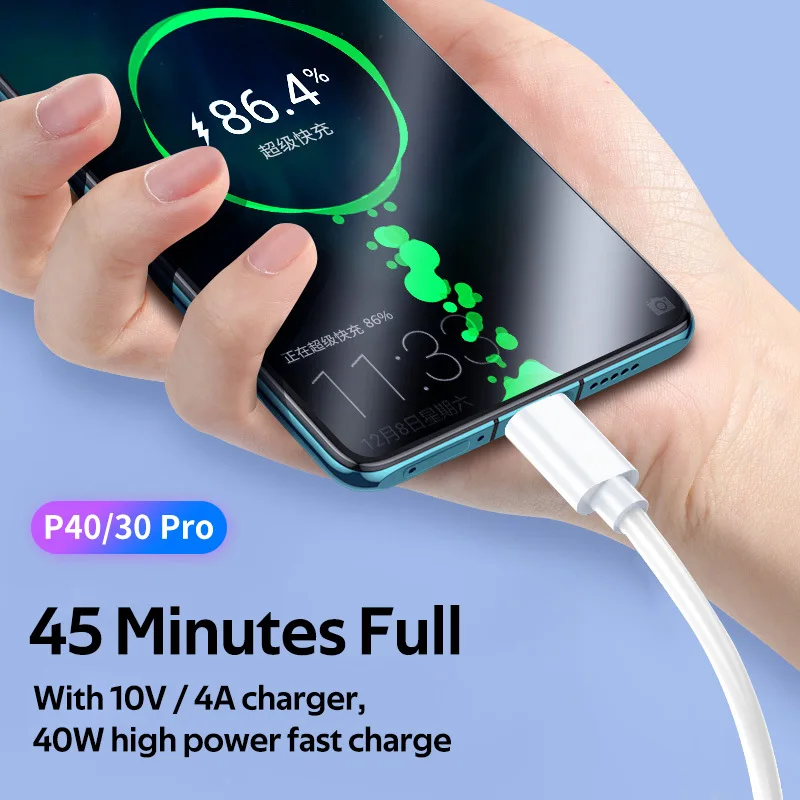 Hot 5A Super Fast Charger USB C Cable Quick Charge 3.0 Type C Charging for Samsung S10 9 for Huawei P30 P20  Lite Xiaomi Mi 9 8 android c type charger