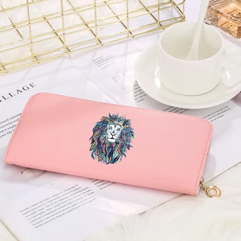 

New Women PU Leather Wallets Animal Prints Pattern Design Ladies Purses Large Capacity Coin Card Holders Long Zipper Girl Wallet