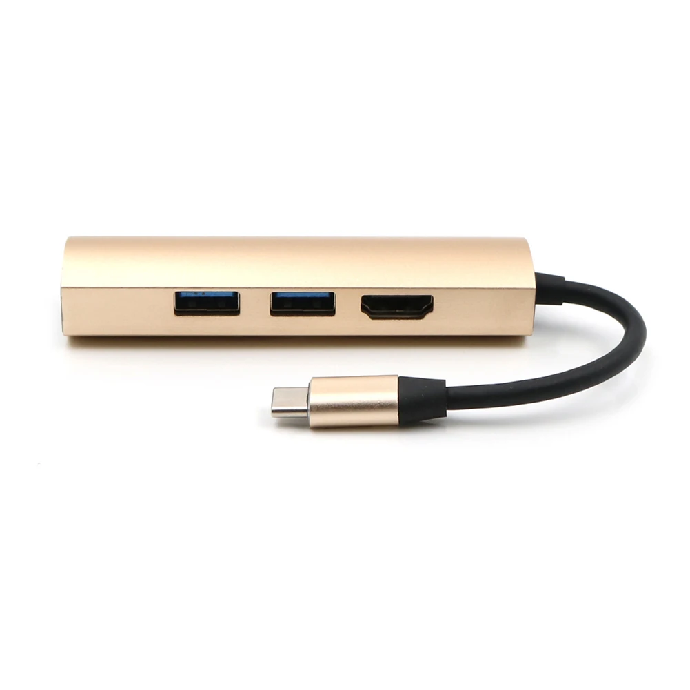 Ingelo 7 в 1 USB C концентратор для M acBook Pro 1" 15" адаптер Du o type C 5 Гбит/с PD 4K HDMI microSD/SD RJ45 разветвитель LAN металлический USB концентратор