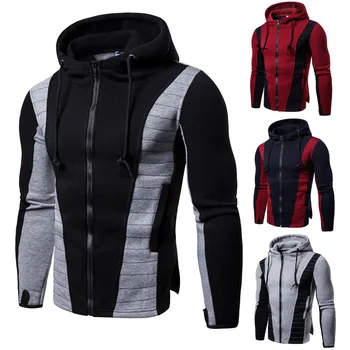 

Men's Jacket Fashion Cotton Blend Jacket Warm Hooded Jacket Men's Bomber Jackets Cotton Military JacketS-2XL