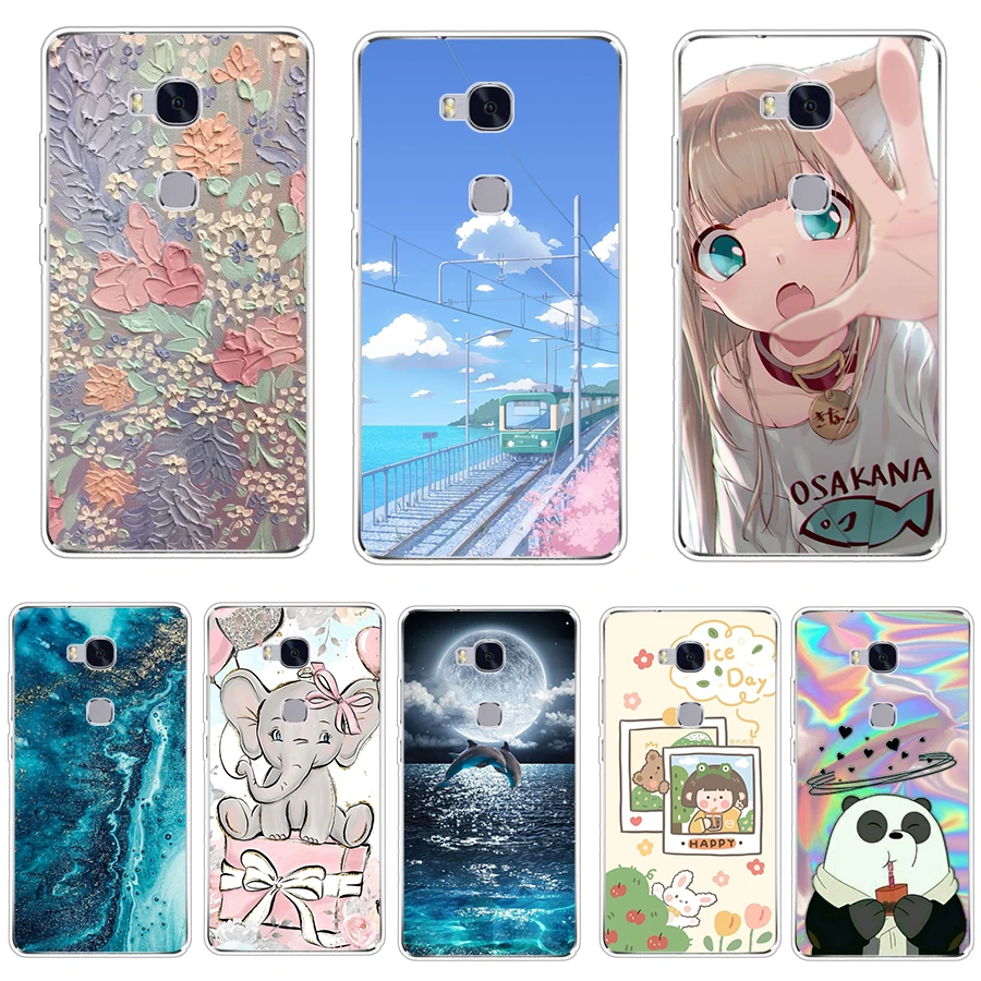 laten vallen Tirannie Hen Case For Huawei Honor 5X Case Cover Soft Silicone Cover for GR5 Phone Case  Fundas Coque for Huawei Honor 5X KIW L21 Cover|Phone Case & Covers| -  AliExpress