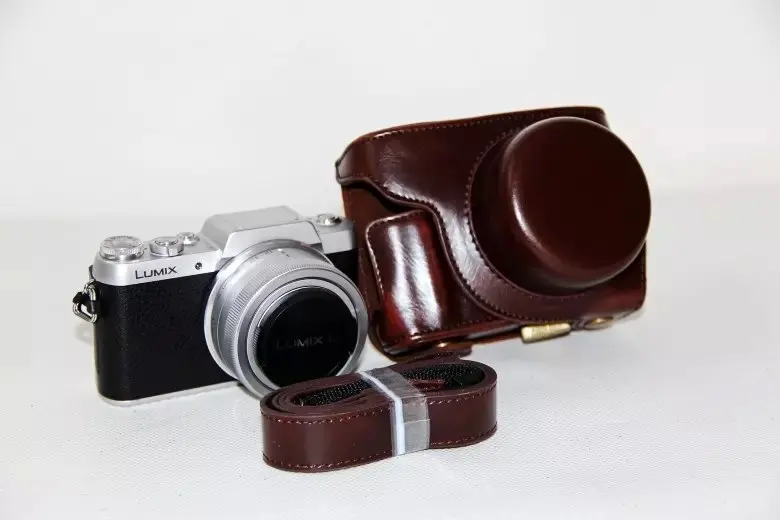 Подходит для Panasonic GF7 камера сумка Короткий бросок GF7 камера кожаный чехол 12-32 мм объектив