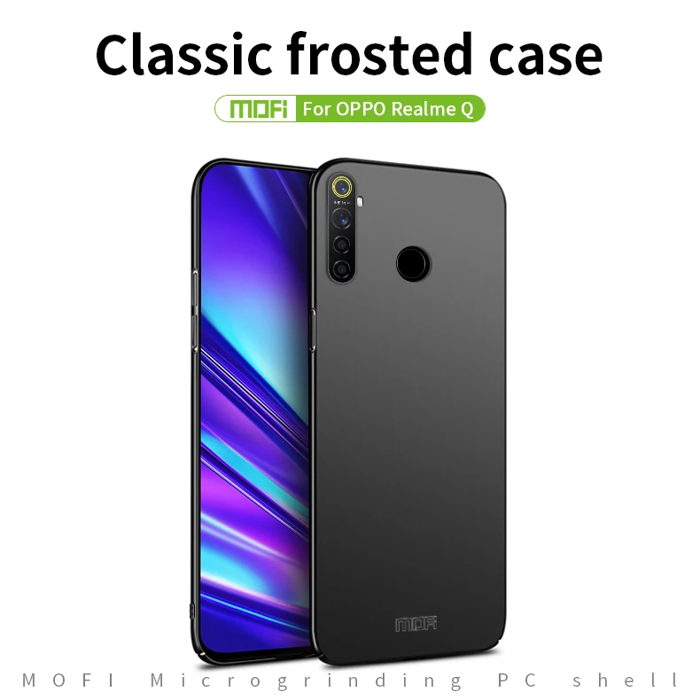 Realme Q чехол MOFi твердый роскошный защитный чехол для OPPO Realme 5 Realme5 Pro Чехол