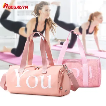 Special Offers ROEGADYN Handbags Fitness Sports Bag Women Dry And Wet Separation Gym Bag Training Shoe Compartment Yoga Sports Bag waterproof Special Offers ROEGADYN Handbags Fitness Sports Bag Women Dry And Wet Separation Gym Bag Training Shoe Compartment Yoga Sports Bag waterproof