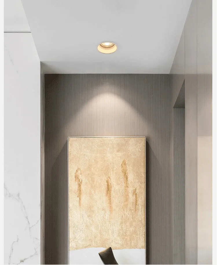 防眩光射灯led天花灯嵌入式家用无主灯照明聚光客厅玄关过道筒灯-淘宝网_13