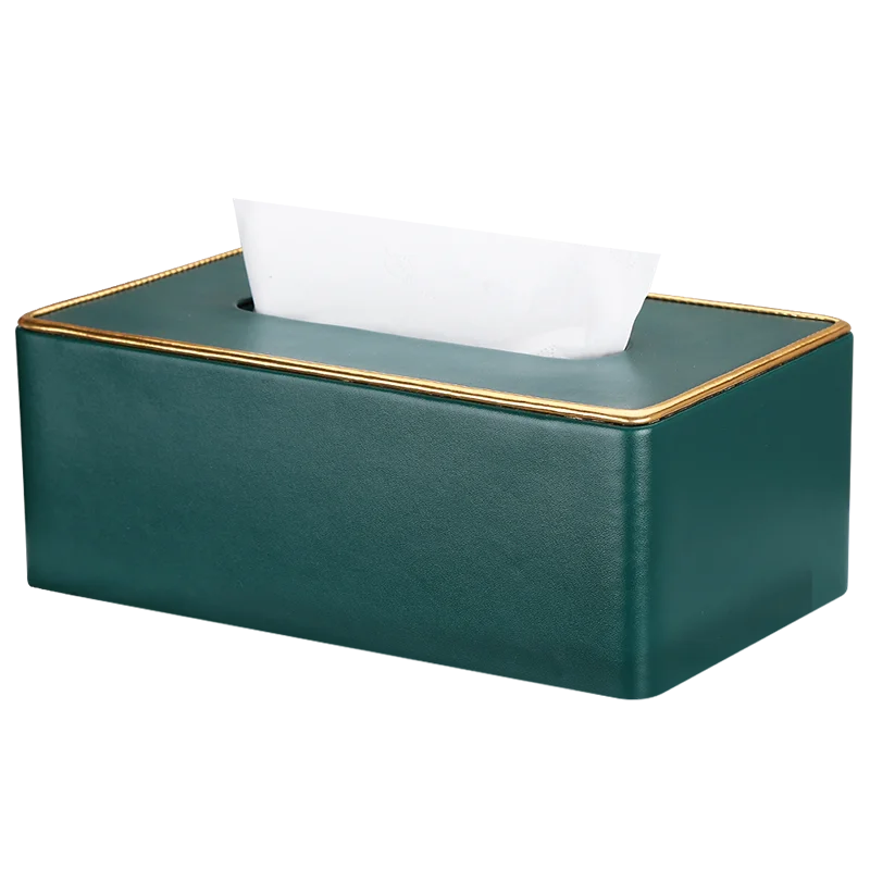 

Nordic Leather Tissue Box