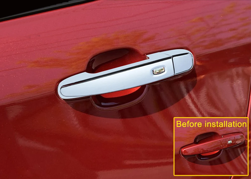 Для Chevy Chevrolet Blazer 2019 2020 автомобильные аксессуары боковые дверные ручки с умными
