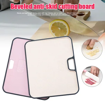 

Antibacterial Chopping Board Degradable PP Plastic Heat Resistant Chopping Blocks Fruit Cutting Boards Kitchen Organizer Gadg-30