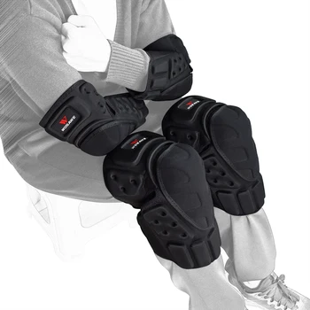 

WOSAWE MTB Motorcycle Knee Elbow Protective Pad Set Motocross Snowboard Racing Ski Racing Roller Body Protection Knee Pads Kits