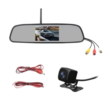 

4.3 Inch HD 800X480 Car Wireless Wifi Video Player Monitor Interior Rear View Mirror with Night Reverse Backup Camera